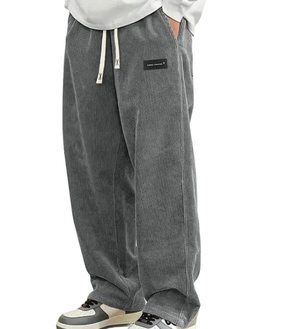 Jogger Broek Heren | Baggy Loose Fit & Verstelbare Taille