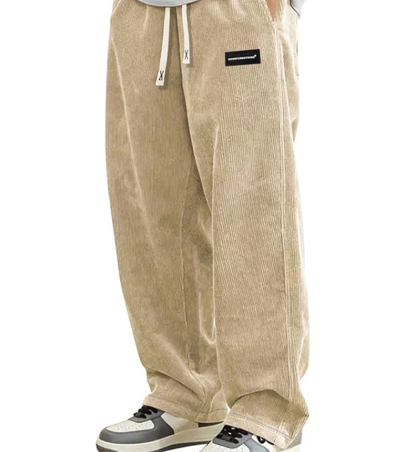 Jogger Broek Heren | Baggy Loose Fit & Verstelbare Taille