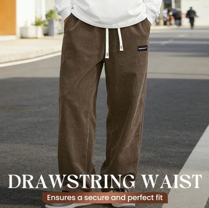 Jogger Broek Heren | Baggy Loose Fit & Verstelbare Taille