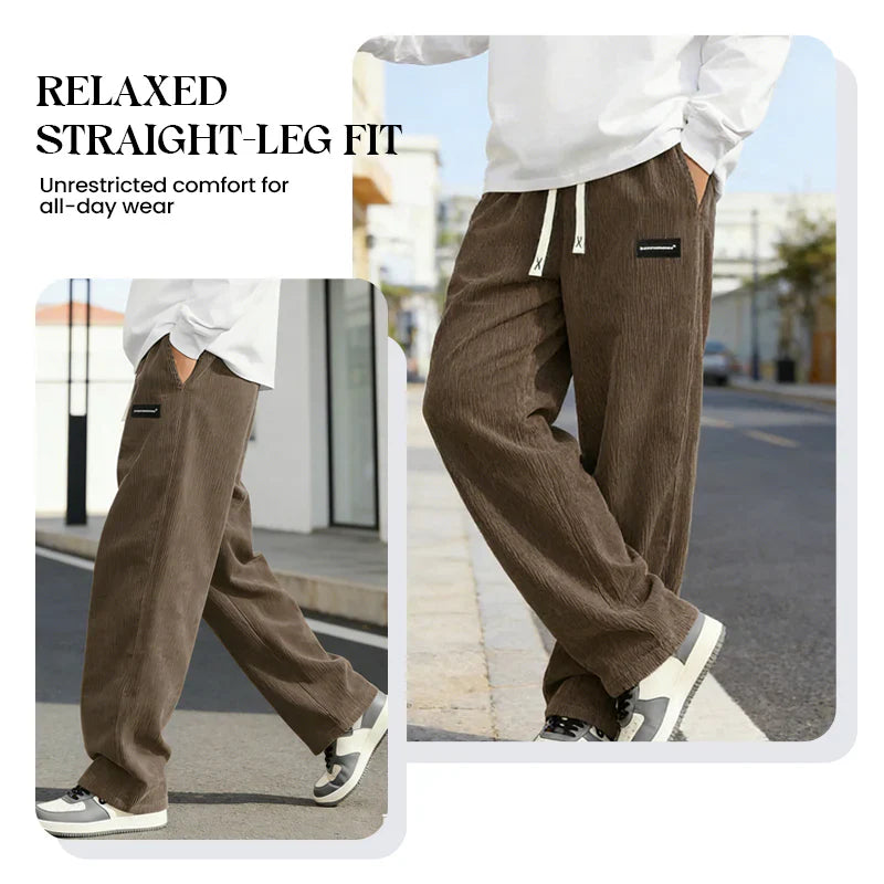 Jogger Broek Heren | Baggy Loose Fit & Verstelbare Taille