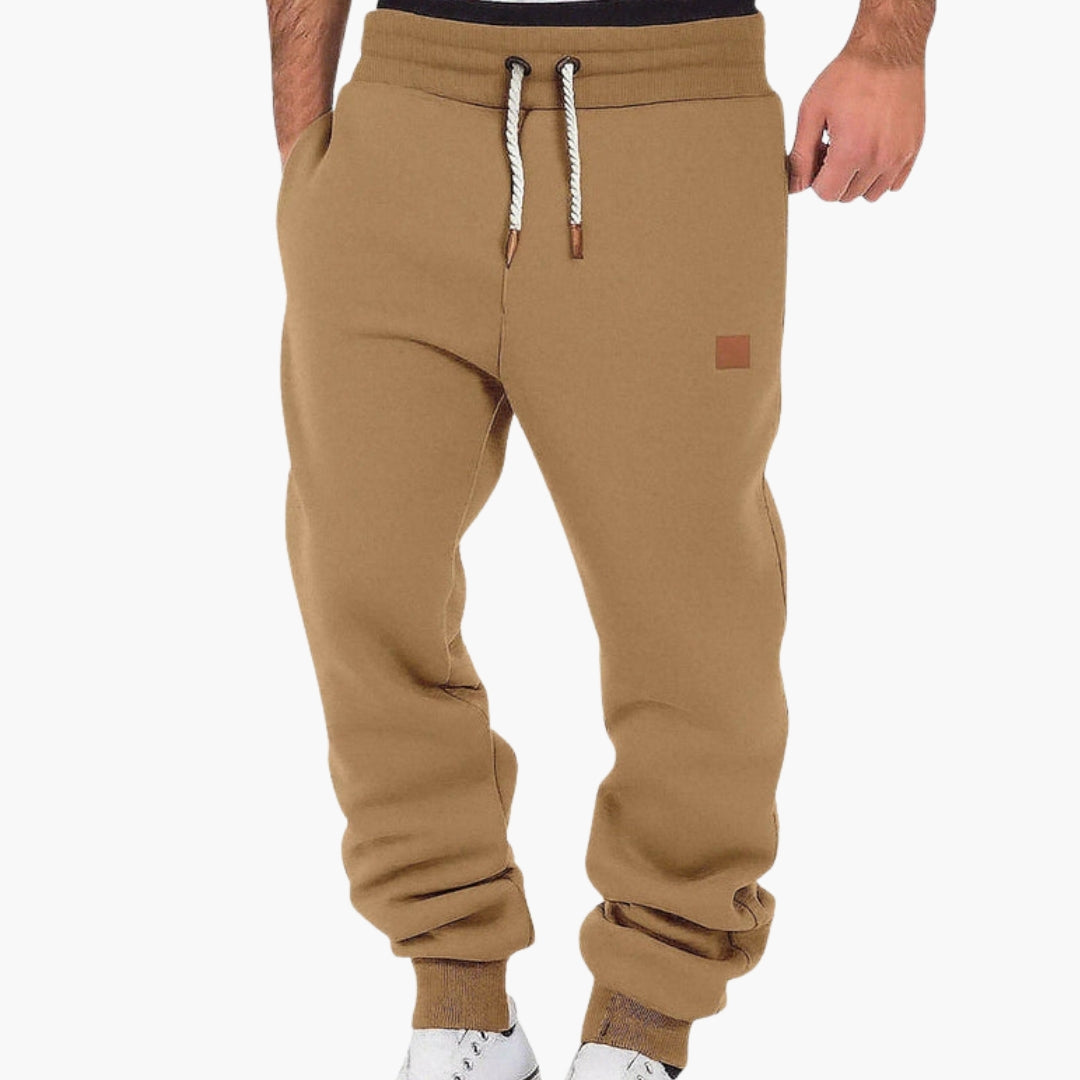 Lorenzio – Herren Fleece Jogginghose Mit Elastischem Bund In Lockerer Passform