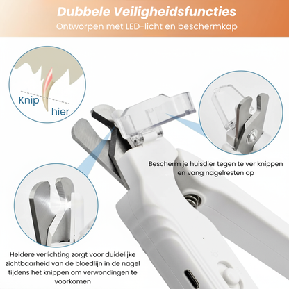 LuminaTrim 2-in-1 negleklipper produktfoto