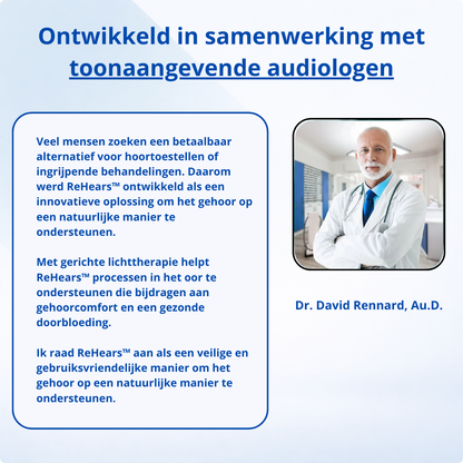 Rehears™ | Meer Rust in Uw Gehoor