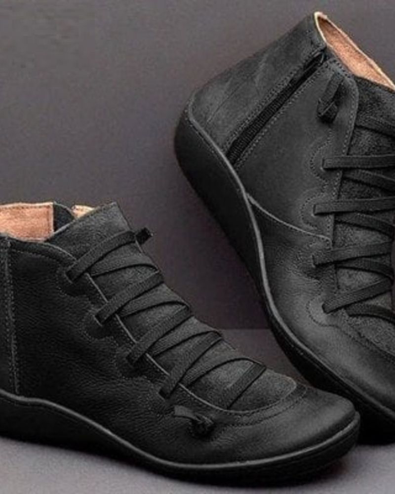 Women’s Premium Leather Boots – Elegant Supportive Durable Comfortable Stylish Everyday Footwear