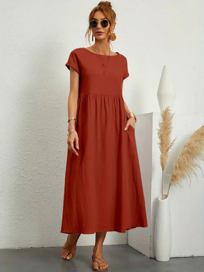 Szófia | Elegáns Pamut Ruha
