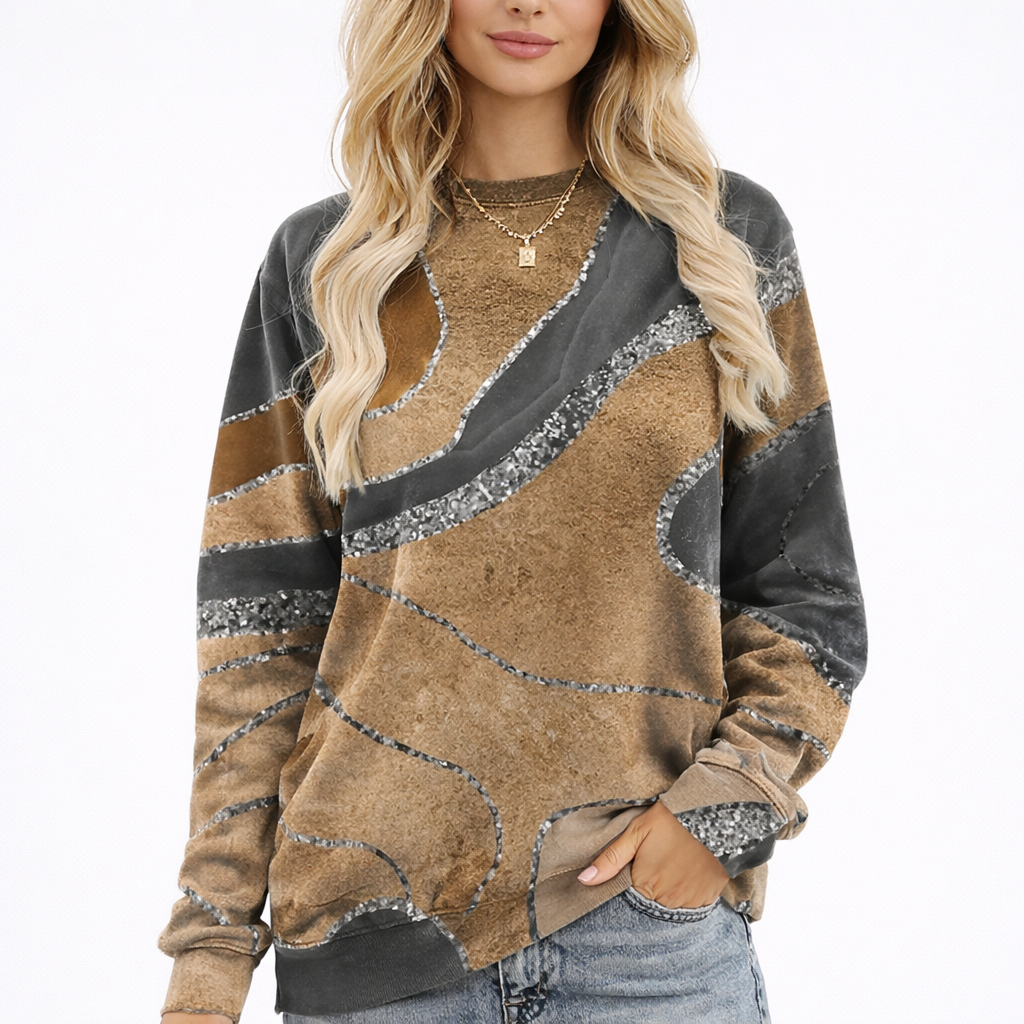 Julia | Women Sweater With Eye-Catching Design And Warm Fabric | Elegant
