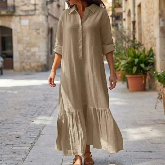 Jurk dames | Elegante zomerjurk met flatterende pasvorm