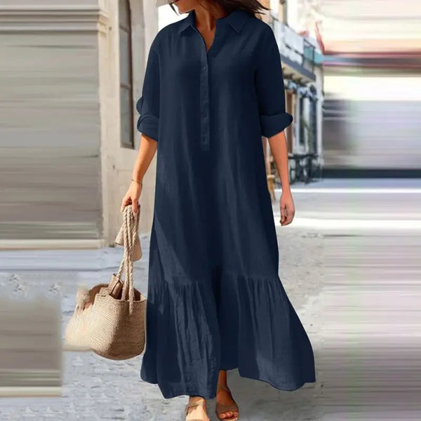 Jurk dames | Elegante zomerjurk met flatterende pasvorm