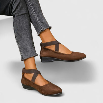 Jenna | Zapatos Ortopédicos para Mujer – Diseño Sin Cordones con Plantilla Acolchada