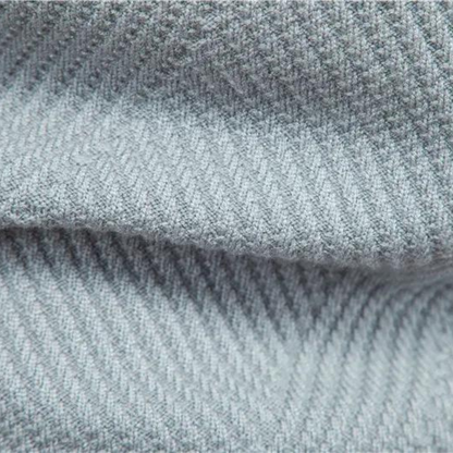 Men’s Knitted Crew Neck Jumper – Soft Wool Blend Stylish Casual Layering with Modern Stripe Detail