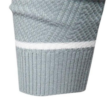Men’s Knitted Sweater – Stylish Crew Neck Sweater Soft Comfortable Casual Everyday Spring Layer