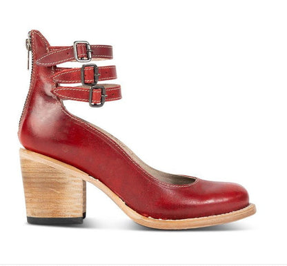 Komfortable & stilvolle Damen Lederschuhe mit rutschfester Sohle – Amalia