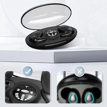 Kabellose Schlaf-Ohrhörer Bluetooth | Unauffälliges Design | Geräuschunterdrückung | Hushwear