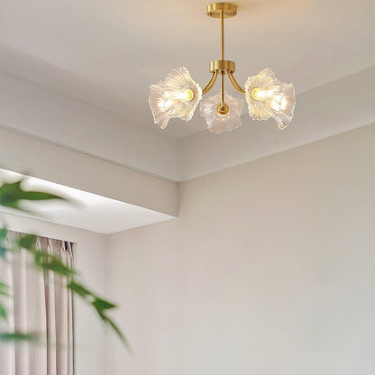 Kalin Flower Glass Chandelier