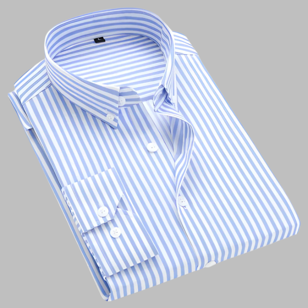 Kariertes Oxford-Baumwollhemd für Herren mit atmungsaktivem Stoff | Klassisches Design für lässigen Stil 2