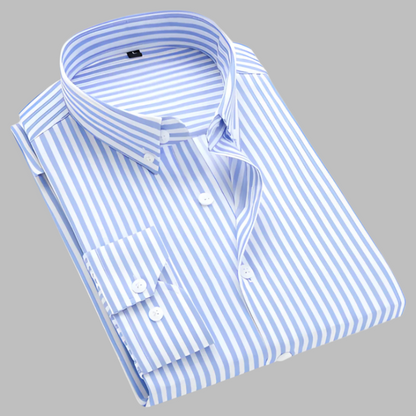 Kariertes Oxford-Baumwollhemd für Herren mit atmungsaktivem Stoff | Klassisches Design für lässigen Stil 2