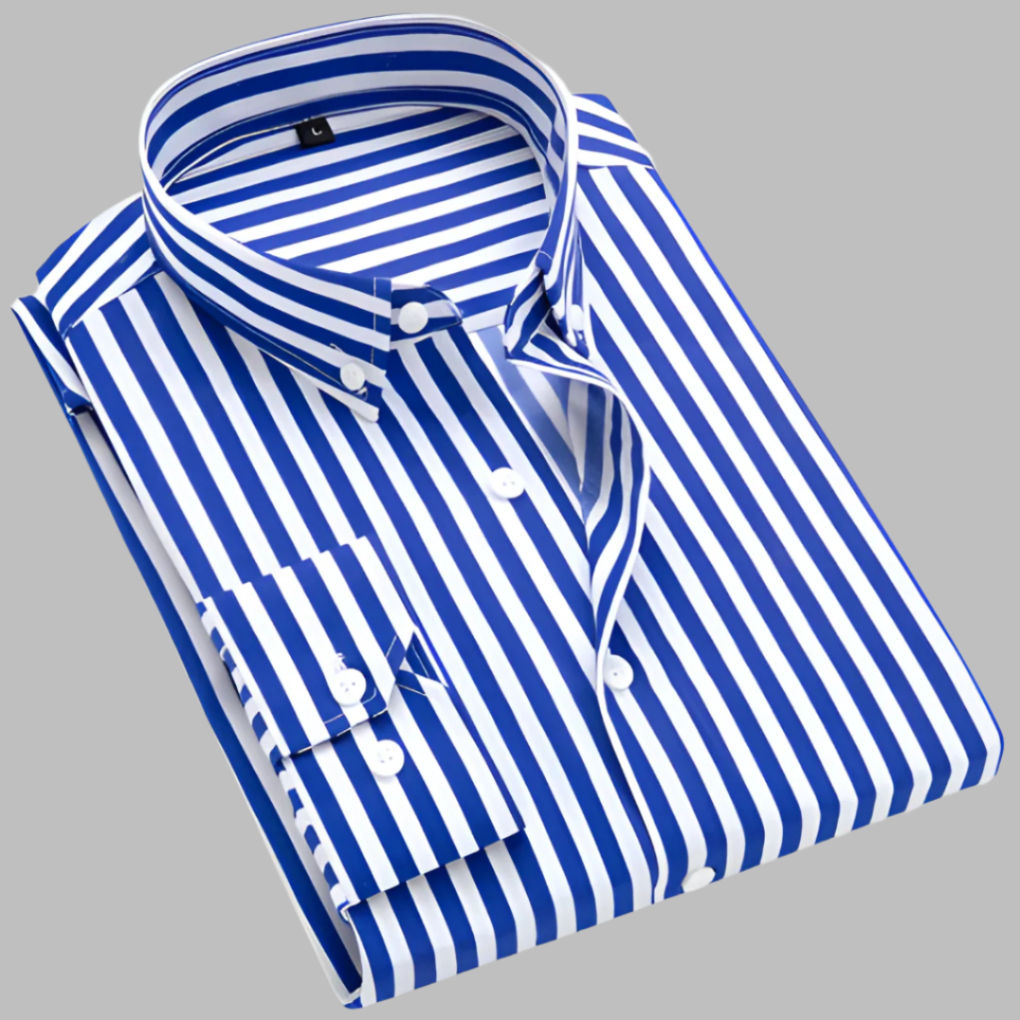 Kariertes Oxford-Baumwollhemd für Herren mit atmungsaktivem Stoff | Klassisches Design für lässigen Stil 4