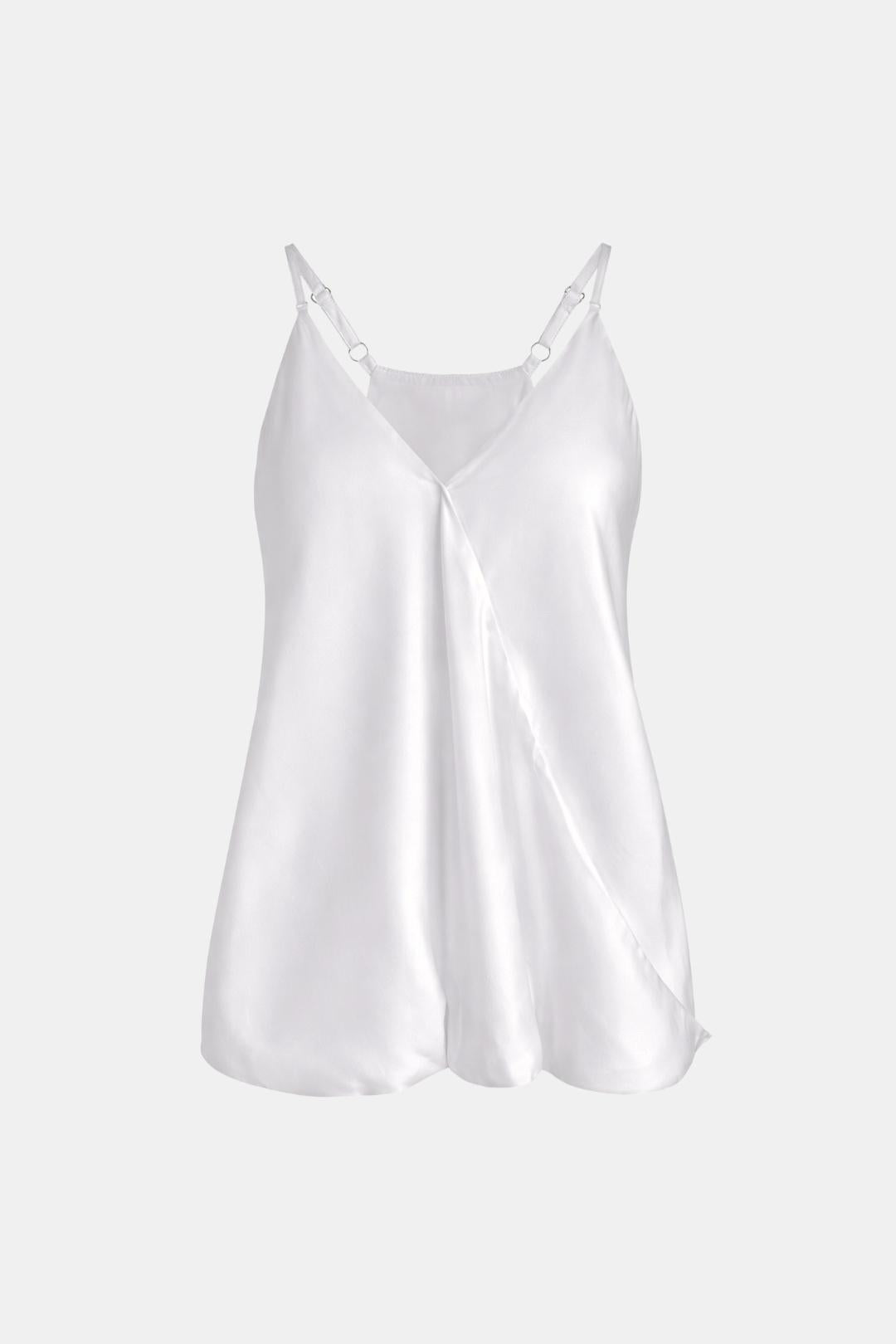 Kassandra - Halter Wrap V Neck Sleeveless Tank Top
