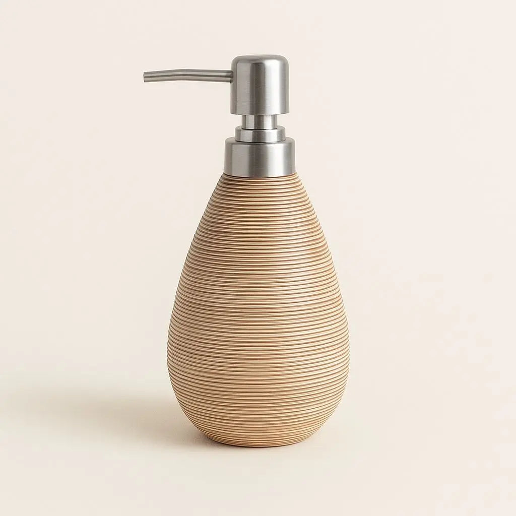 Kenji Keramik-Lotionsspender – Stilvolles Retro-Design Für Elegante Bäder 4