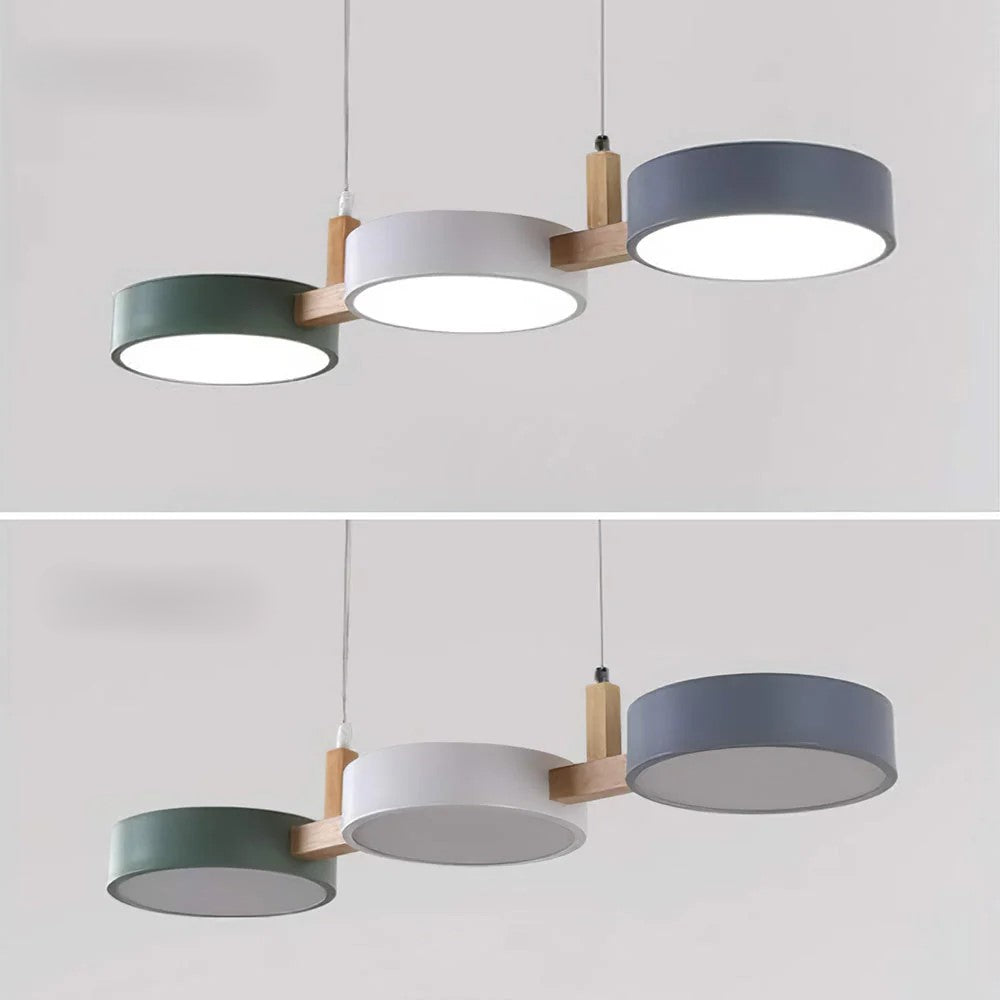 Minimalistische LED Hanglamp met Multi-Lichtpunten – Modern Design voor Keuken