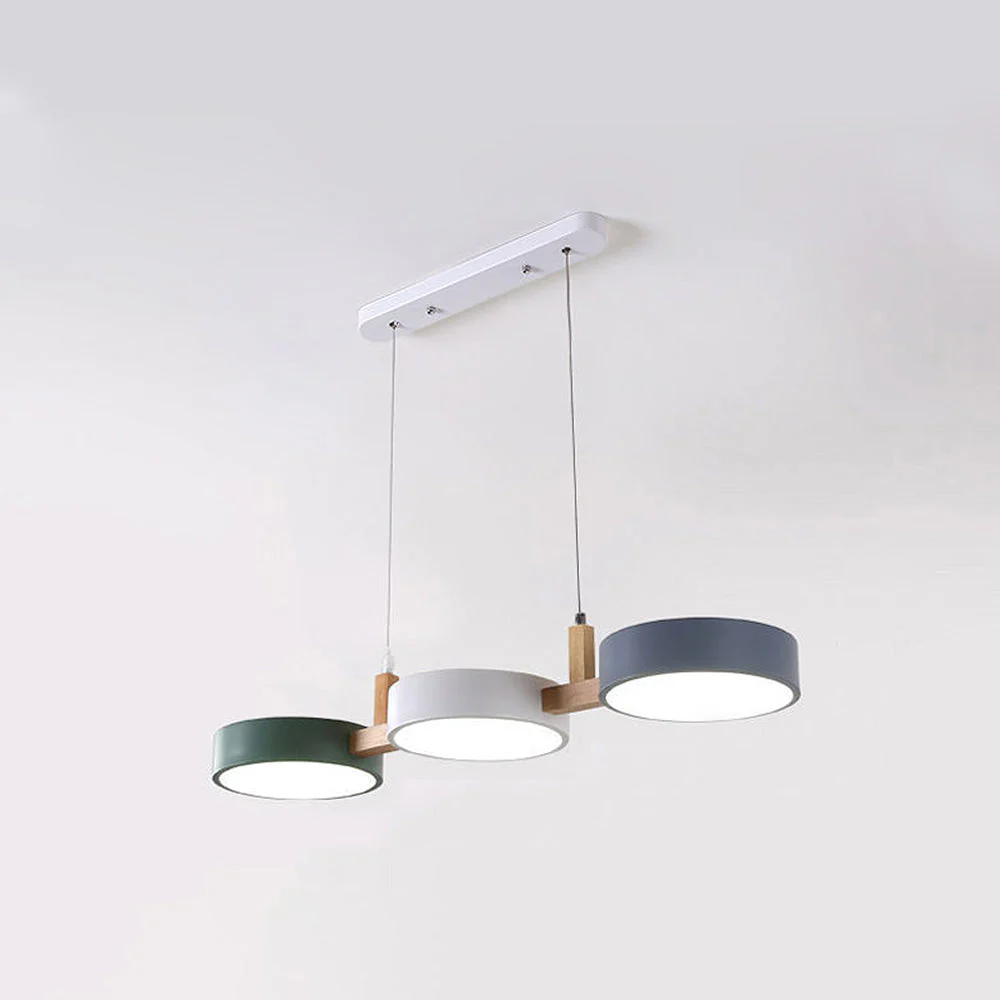Minimalistische LED Hanglamp met Multi-Lichtpunten – Modern Design voor Keuken