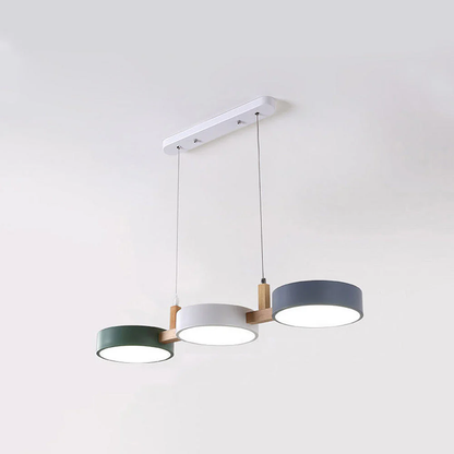Minimalistische LED Hanglamp met Multi-Lichtpunten – Modern Design voor Keuken