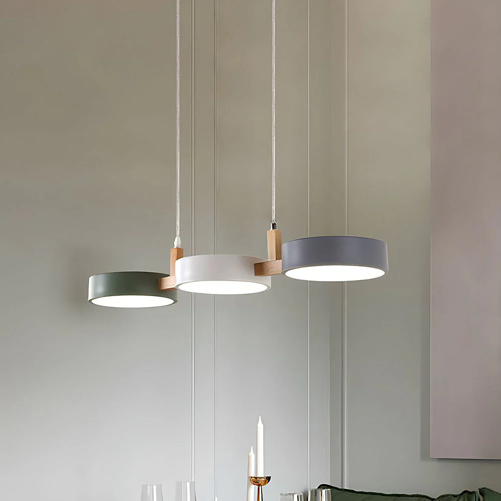 Minimalistische LED Hanglamp met Multi-Lichtpunten – Modern Design voor Keuken