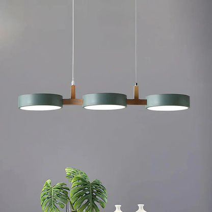 Minimalistische LED Hanglamp met Multi-Lichtpunten – Modern Design voor Keuken