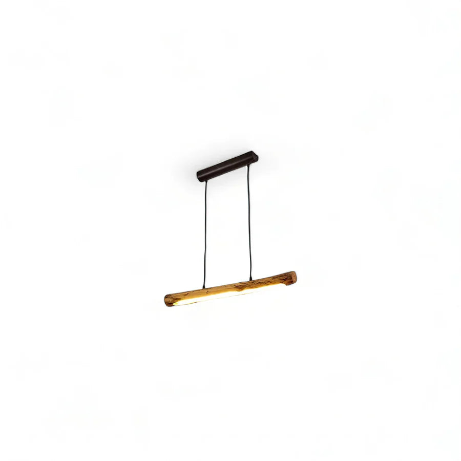 LUMORA – Dimbare houten hanglamp met warm LED licht