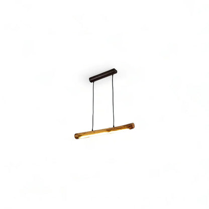 LUMORA – Dimbare houten hanglamp met warm LED licht