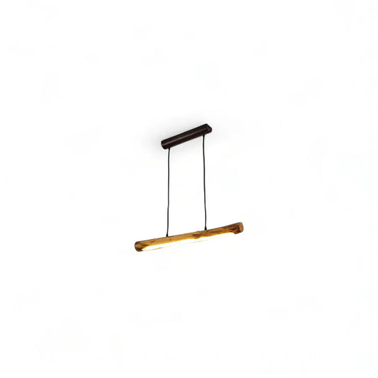 LUMORA – Dimbare houten hanglamp met warm LED licht