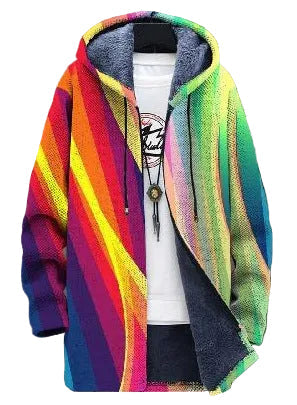 Kilian | Unisex-Kapuzenjacke, inspiriert von luxuriöser Kunst