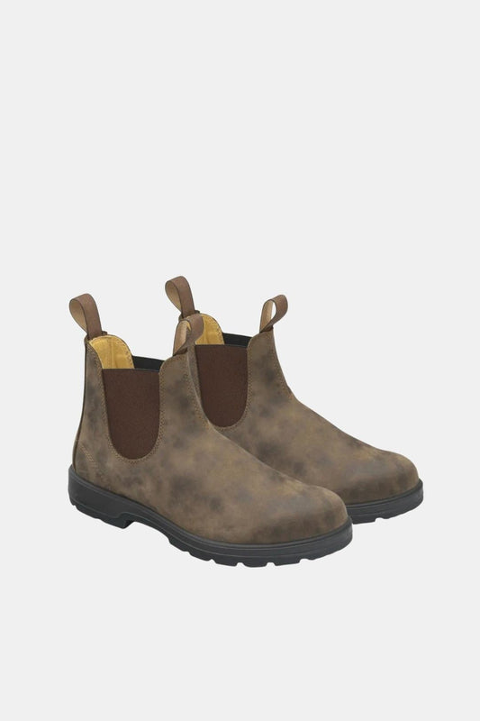 Kirsty - Classic Slip-On Elastic Panel Chelsea Boots