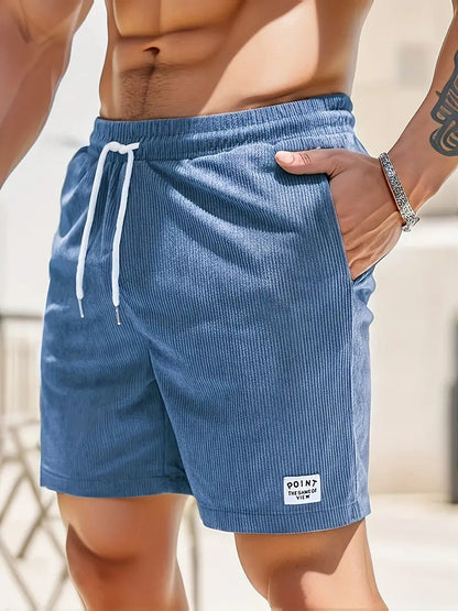 Klassische Kurze Hosen Herren | Bequeme Cord Shorts mit Elastischem Bund für Stil und Komfort 9