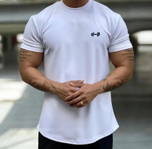 Men’s Breathable Casual T-Shirt – Lightweight Comfortable Stylish Everyday Summer Wear