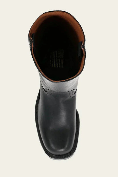 Knee-High Boots with Slim Fit and Structured Sole