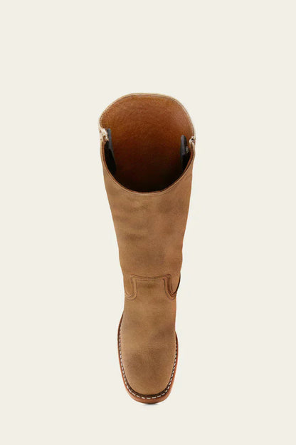 Knee-High Boots with Slim Fit and Structured Sole