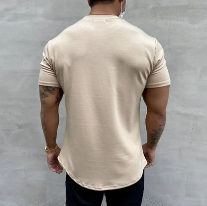 Men’s Breathable Casual T-Shirt – Lightweight Comfortable Stylish Everyday Summer Wear