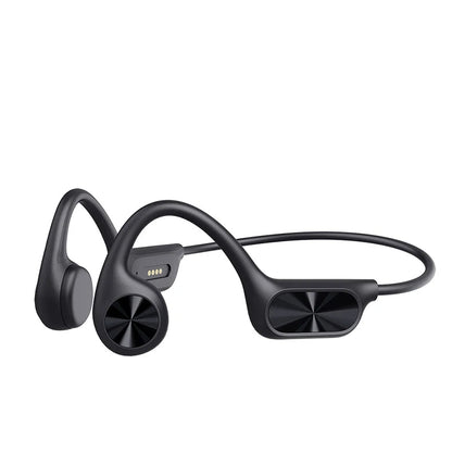 Knochenschall-Kopfhörer | IPX8 wasserdicht 30 m | Bluetooth 5.4 + 32 GB MP3 | AquaBone