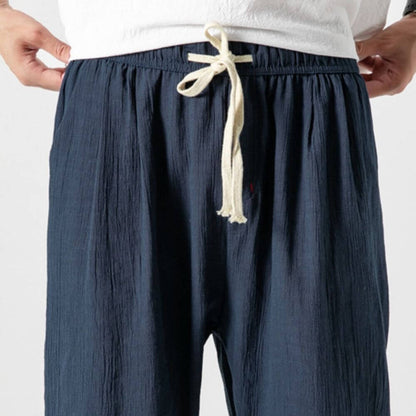 Komforthose | Japanische Unisex-Hose mit Elastischem Bund | Leicht und Atmungsaktiv für Optimale Sommerfrische 2