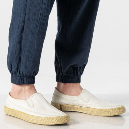 Komforthose | Japanische Unisex-Hose mit Elastischem Bund | Leicht und Atmungsaktiv für Optimale Sommerfrische 3
