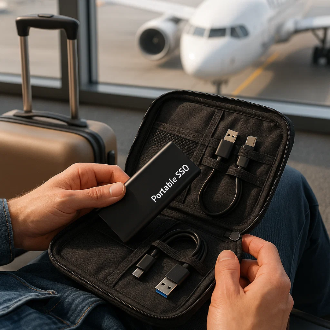 Ekstern 4TB USB-C Harddisk med Lynhurtig Overførsel