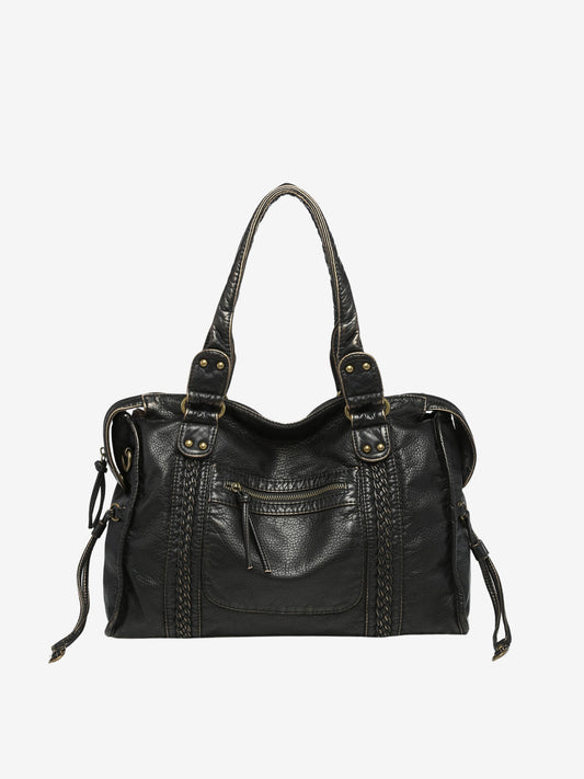 Kompakte Schultertasche Mit Zip - Laureen