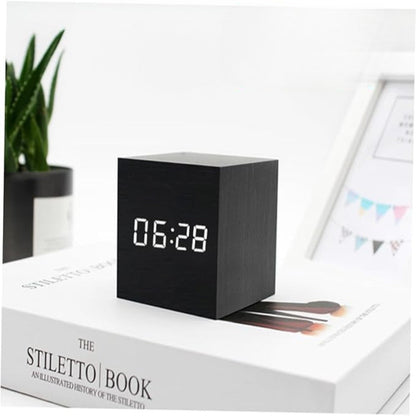 TimeCube Mini | LED Digital Alarm Clock with Compact Design for Modern Living Spaces