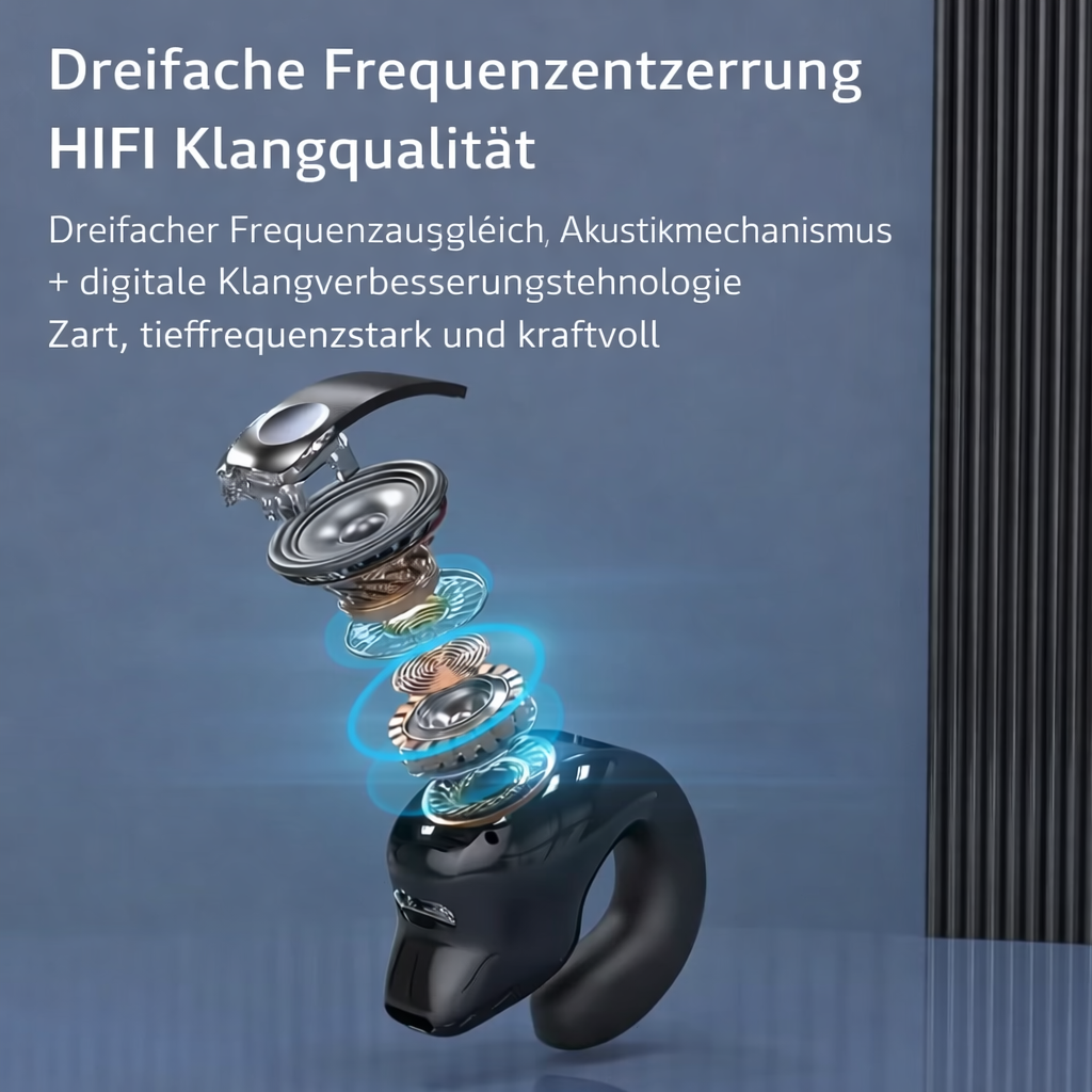 Tragbare Kopfhörer | Drahtlose Ohrhörer für aktiven Lebensstil