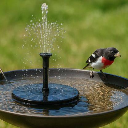 Solar Gartenbrunnen | Mehr Atmosphäre in deinem Garten Ohne Kabel oder Aufwand