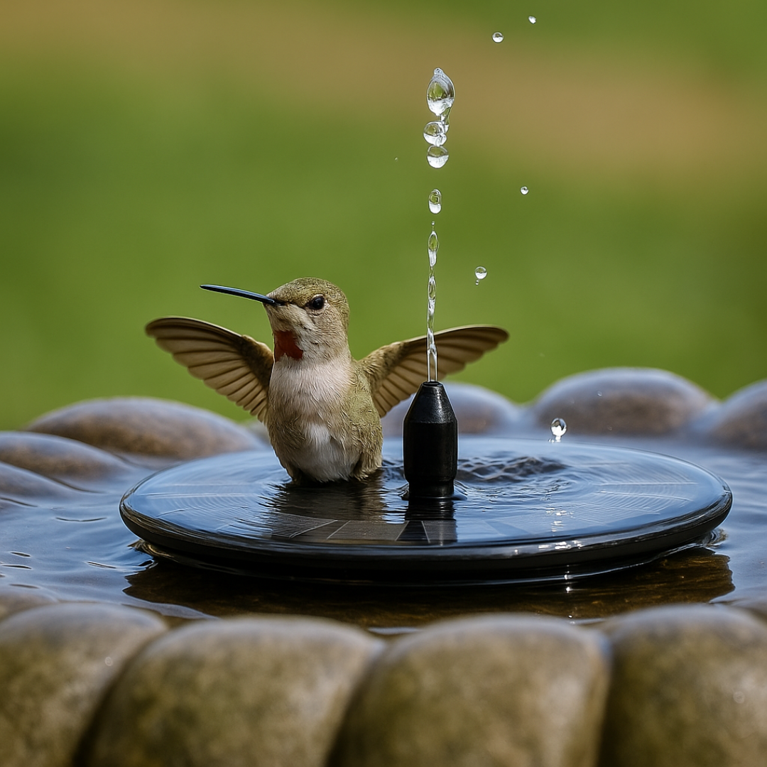 Solar Gartenbrunnen | Mehr Atmosphäre in deinem Garten Ohne Kabel oder Aufwand