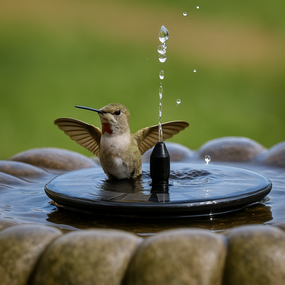 Solar Gartenbrunnen | Mehr Atmosphäre in deinem Garten Ohne Kabel oder Aufwand