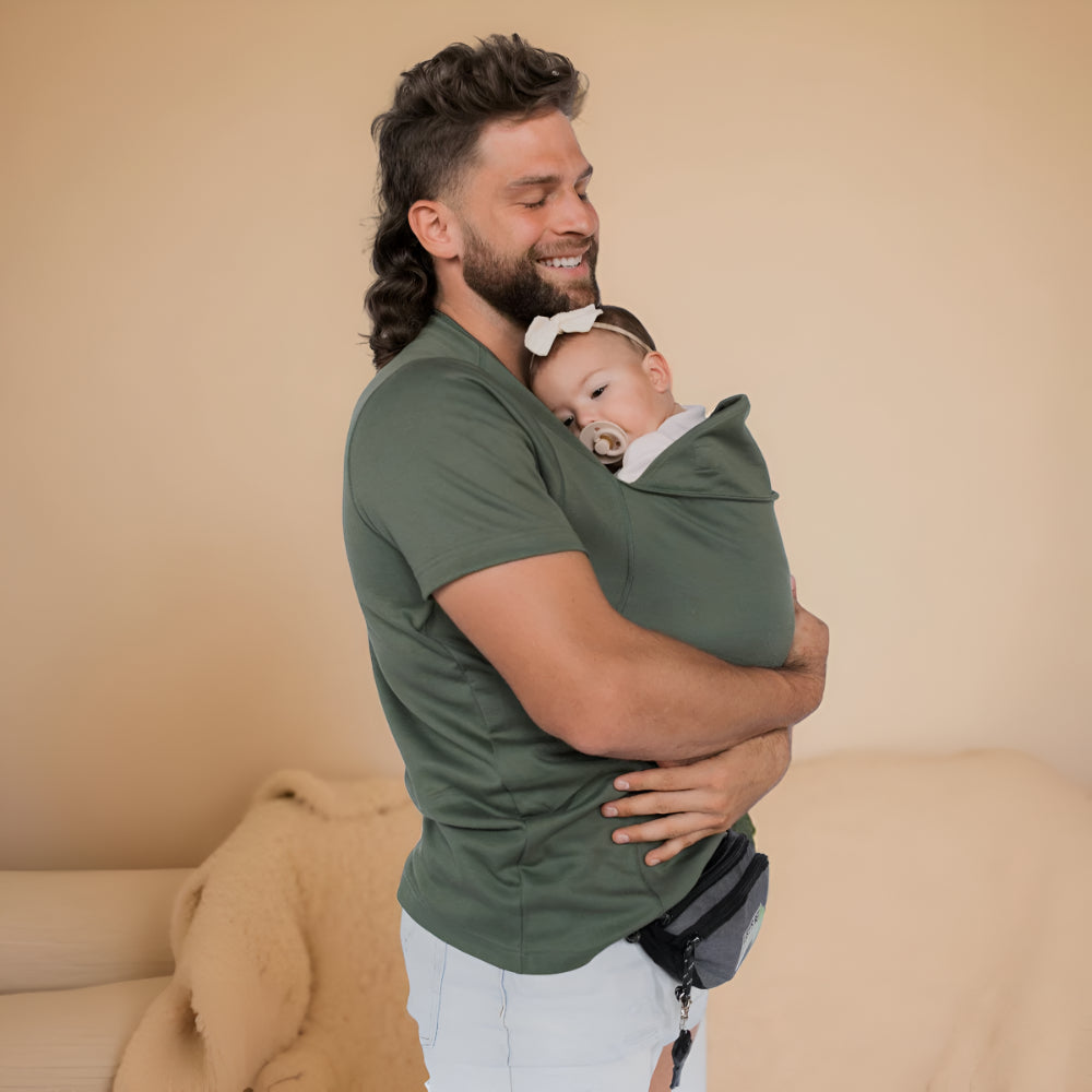 Hands-Free Parenting Shirt for Bonding with Your Baby