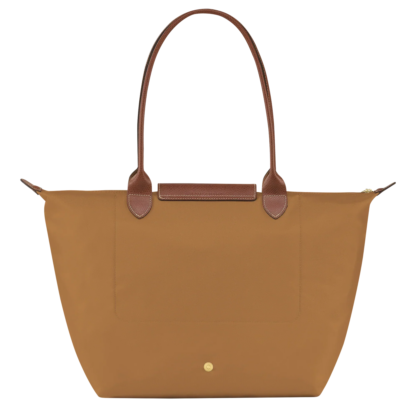 Große Nylon Shopper — Camel